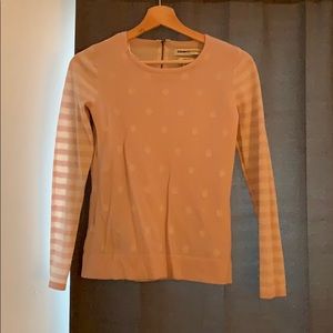 Polka and Stripped Wool Sweater
